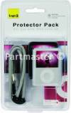 Logic3 Protector pack for iPod nano 3G Clear/Black