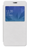MLS IQTALK Onyx - Δερμάτινη Θήκη με Παραθυράκι άσπρη MLS IQTALK Onyx - Δερμάτινη Θήκη με Παραθυράκι άσπρη