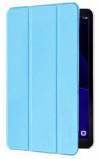 Δερμάτινη Θήκη Tri-fold με πίσω κάλυμμα σιλικόνης / Slim Book Case for Huawei MediaPad M5 8 Blue (oem)