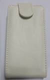 Sony Xperia E1 / E1 Dual - Leather Flip Case White (ΟΕΜ)