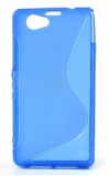 Sony Xperia Z1 Compact D5503 - Gel TPU Θήκη S-Line Μπλέ (OEM)