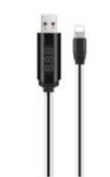 U29 LED displayed timing charging lighting data cable for Lightning 1.2m  by hoco.