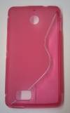 Sony Xperia E1/Xperia E1 Dual - TPU Gel Case S-Line Magenta (OEM)