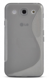 LG Optimus G Pro E988 E986 - TPU Gel Case S-Line - Grey (OEM)