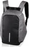 NOD CitySafe 15.6 "- Anti-theft Backpack for laptop up to 15.6 '' with built-in USB port (Black Gray)