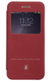 Apple iPhone 6 Plus - Θήκη Book S-View Baseus Terse Leather Με λειτουργία Swipe To Unlock Μπορντώ (Baseus) Apple iPhone 6 Plus - Θήκη Book S-View Baseus Terse Leather Με λειτουργία Swipe To Unlock Μπορντώ (Baseus)