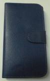 Lenovo S850 - Leather Wallet Case Blue (OEM)