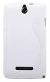 Sony Xperia E / dual Θήκη Σιλικόνης TPU S-line - Άσπρο Sony Xperia E / dual Θήκη Σιλικόνης TPU S-line - Άσπρο