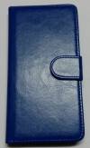 Sony Xperia M5 - Leather Wallet Case Blue (OEM)