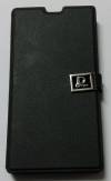 Sony Xperia Z1 -  Leather Wallet Case With Magnetic Flip Black (OEM)