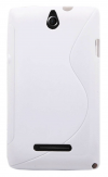 Sony Xperia E / dual Θήκη Σιλικόνης TPU S-line - Άσπρο Sony Xperia E / dual Θήκη Σιλικόνης TPU S-line - Άσπρο