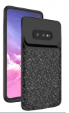 Rechargeable Portable External Battery Charger Pack  For Samsung Galaxy  s10+ 5000 mAh  Extended Power Bank Backup Charging Protective Case Cover Black (OEM)