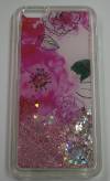 Hard TPU Gel Case for iPhone 6 Plus/6S Plus Clear with Pink Flowers (OEM)