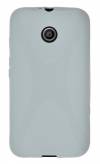 Motorola Moto E Dual SIM XT1022 - X-Line TPU Gel Case White (OEM)