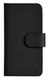 Nokia Lumia 630 / 635 - Leather Wallet Case Black (OEM)