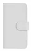 Nokia Lumia 630 / 635 - Δερμάτινη Θήκη Πορτοφόλι Λευκή (OEM)