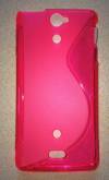 Sony Xperia V - TPU Gel Case S-Line S-Line Magenta (OEM)