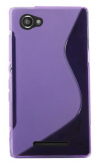 Sony Xperia M C1905 Gel TPU Θήκη S-Line Purple OEM