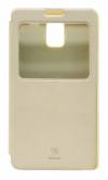 Samsung N910 Galaxy Note 4 - Θήκη Book S-View Baseus Terse Leather Με Κάρτα Ενεργοποίησης S-View Μπέζ (Baseus) Samsung N910 Galaxy Note 4 - Θήκη Book S-View Baseus Terse Leather Με Κάρτα Ενεργοποίησης S-View Μπέζ (Baseus)