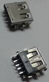 Laptop USB Port Socket Plug Motherboard Jack  Acer ASUS Sony HP Dell Lenovo, Copper down (OEM) (BULK)