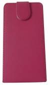 Huawei Ascend G630 - Leather Flip Case Magenta (OEM)