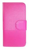 Samsung Galaxy Note 3 Neo N7505 - Leather Wallet Stand Case Magenta (ΟΕΜ)