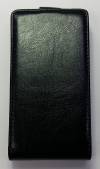 LG Joy (H220) - Δερμάτινη θήκη Flip Με Πίσω Κάλυμμα Σιλικόνης Μαύρο (OEM)