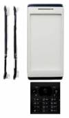Sony Ericsson U10 Aino Πρόσοψη με πλαϊνά & πληκτρολόγιο Λευκή (Bulk)