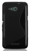 Sony Xperia E4g - Θήκη Tpu Gel S-Line Μαύρο (OEM)