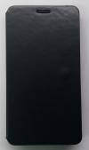 Xiaomi Redmi Note - Leather Flip Case With Silicone Back Cover Black (OEM)