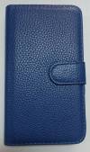 Sony Xperia SP M35h  - Leather Wallet Case Stand Blue (OEM)