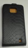 Samsung Galaxy s II i9100 / Plus i9105 Δερμάτινη Θήκη Flip Στύλ Δέρμα Φιδιού Μαύρο (OEM) Samsung Galaxy s II i9100 / Plus i9105 Δερμάτινη Θήκη Flip Στύλ Δέρμα Φιδιού Μαύρο (OEM)