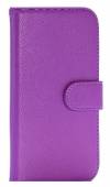 Leather Wallet Stand/Case for Huawei Ascend G7 Purple (OEM)