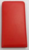 Lenovo A536 - Leather Flip Case With Silicone Back Cover Red (OEM)