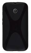 Motorola Moto E Dual SIM XT1022 - X-Line TPU Gel Case Black (OEM)