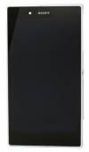 Sony XL39h Xperia Z Ultra Complete LCD with Digitizer and Frame in White
