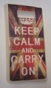 LG L7 P700 - Θήκη TPU Gel KEEP CALM AND CARRY ON (OEM)