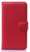 Meizu MX4 Pro - Leather Wallet Case Red (OEM)