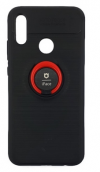 Θήκη Πλάτης iFace Με Βάση Στήριξης για Huawei P Smart 2019 Μαύρο - Κόκκινο   (oem)