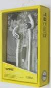 Ακουστικά Yookie YK-640 Sports Earphones - WHITE Ακουστικά Yookie YK-640 Sports Earphones - WHITE