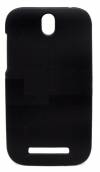 Hard Back Cover Case Faceplate for HTC One SV Black (Ancus)