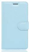 LG Stylus 2 - Δερμάτινη Stand θήκη Πορτοφόλι Με Πίσω Κάλυμμα Σιλικόνης Γαλάζιο (OEM)