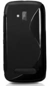 Nokia Lumia 610 Θήκη Gel TPU S-Line Μαύρο OEM Nokia Lumia 610 Θήκη Gel TPU S-Line Μαύρο OEM