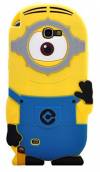 Samsung Galaxy Note II N7100 - Soft Silicone Case Minion Style (OEM)