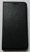Samsung Galaxy J7 (J700F) - Δερμάτινη Θήκη Πορτοφόλι Με Πίσω Κάλυμμα Σιλικόνης  Μαύρο (ΟΕΜ)