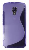 Motorola Moto G 2014 / Moto G2 XT1068 - TPU GEL Case S-Line Purple (OEM)