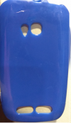 Nokia Lumia 710TPU Θήκη Σιλικόνης - Μπλε Glossy (OEM)