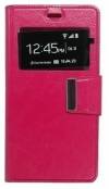 Leather Wallet Case with Window And Silicone Back Cover for LG G5 (H850) Magenta (ΟΕΜ)