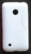 Nokia Lumia 530 - TPU Gel Case S-Line White (OEM)