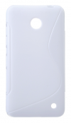 Nokia Lumia 630 / 635 - TPU Gel Case S-Line White (OEM)